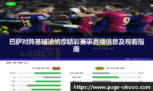 巴萨对阵基辅迪纳摩精彩赛事直播信息及观看指南